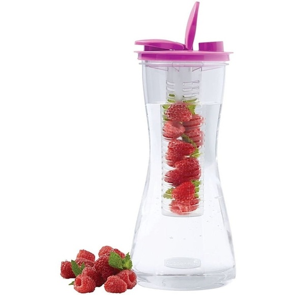CARAFE INFUSER PINK 2QT - Picture 1 of 7